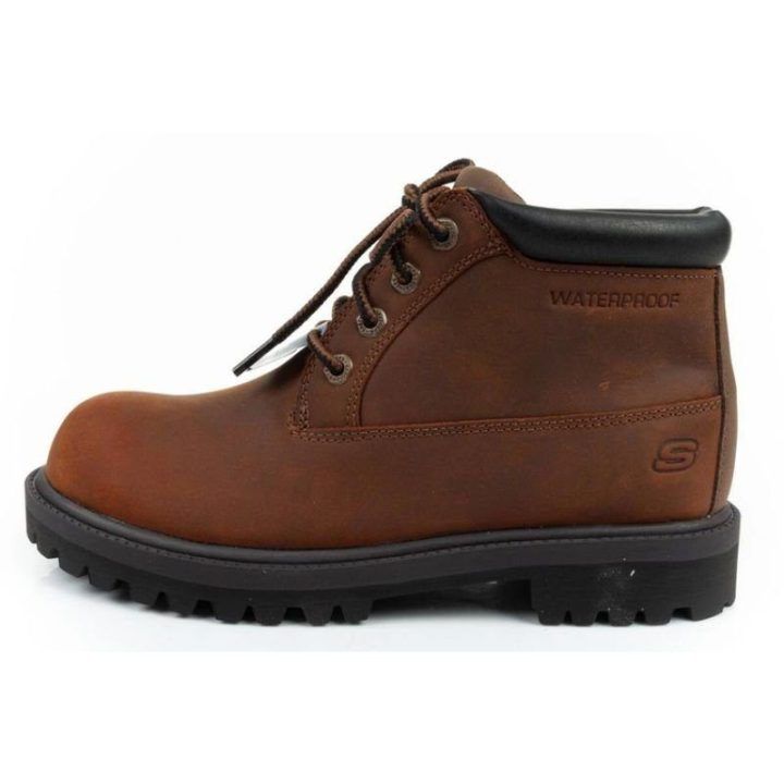 Vyriški odiniai auliniai batai Skechers