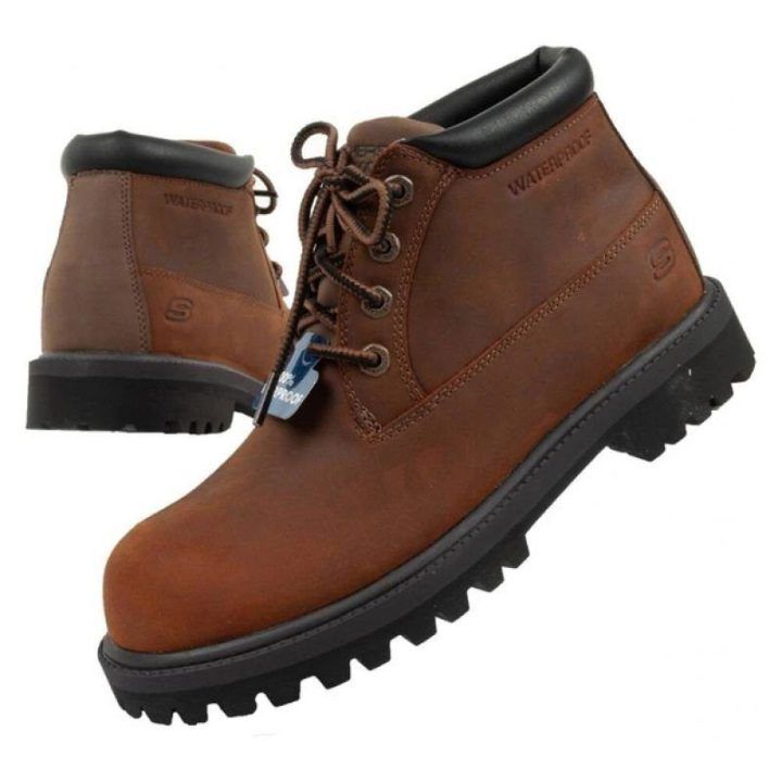 Vyriški odiniai auliniai batai Skechers