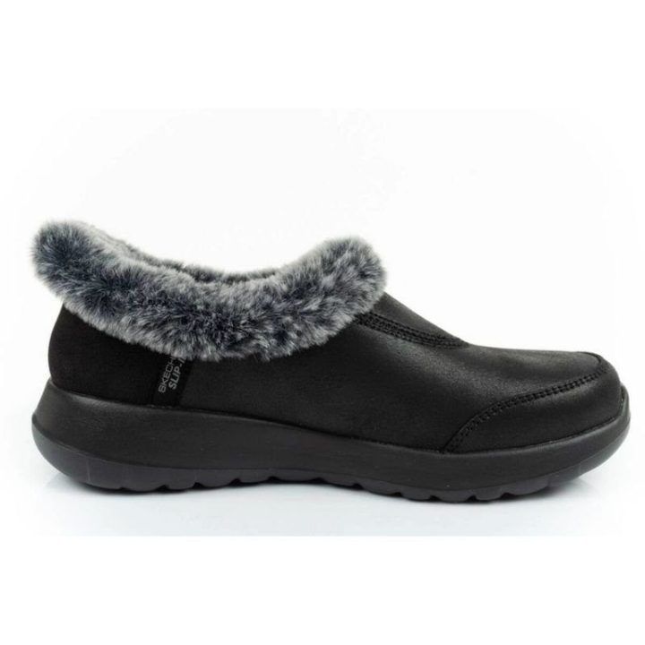 Moteriški įspiriami žieminiai batai Skechers ON-THE, juodi