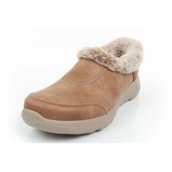 Moteriški įspiriami žieminiai batai Skechers ON-THE W, rudi