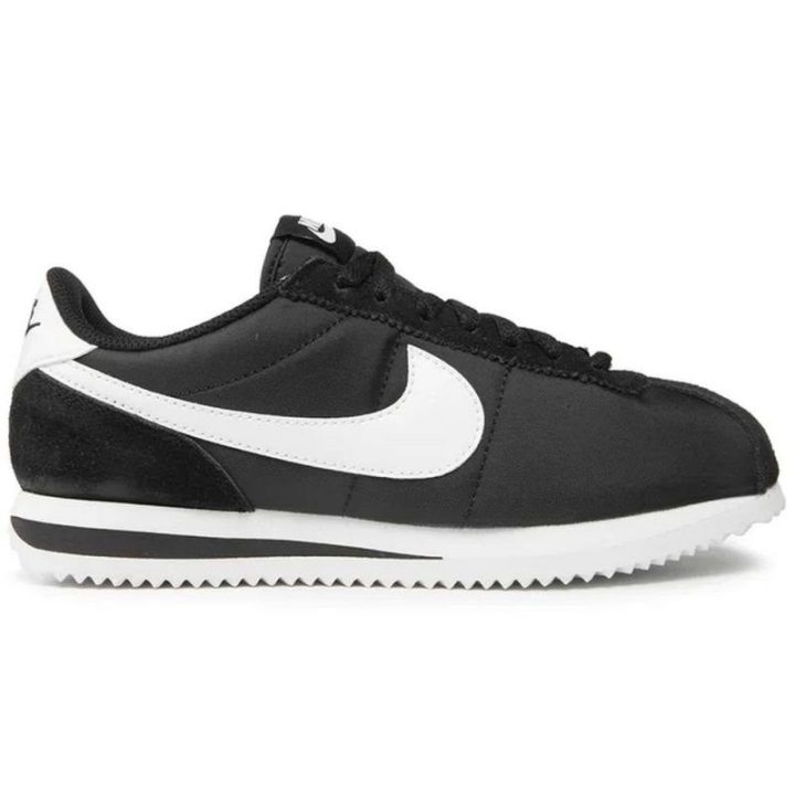 Moteriški sportbačiai Nike Cortez, juodi ir balti