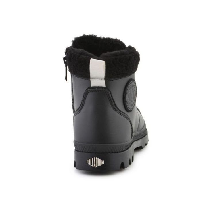 Moteriški pašiltinti auliniai batai Palladium Pampa Hi, juodi