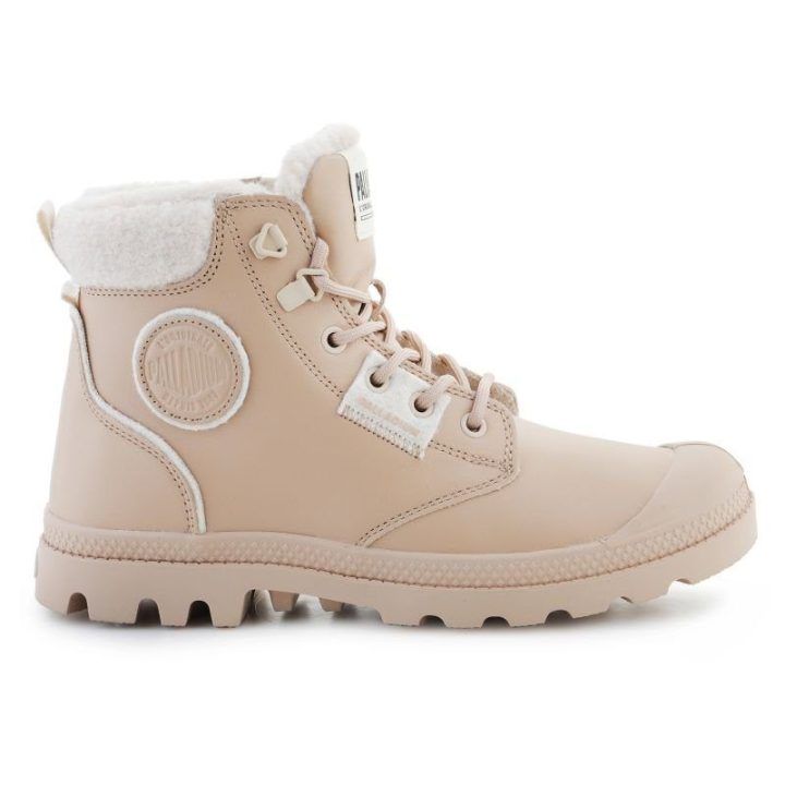 Moteriški žieminiai batai Palladium Pampa Hi Snow Warm, smėlio