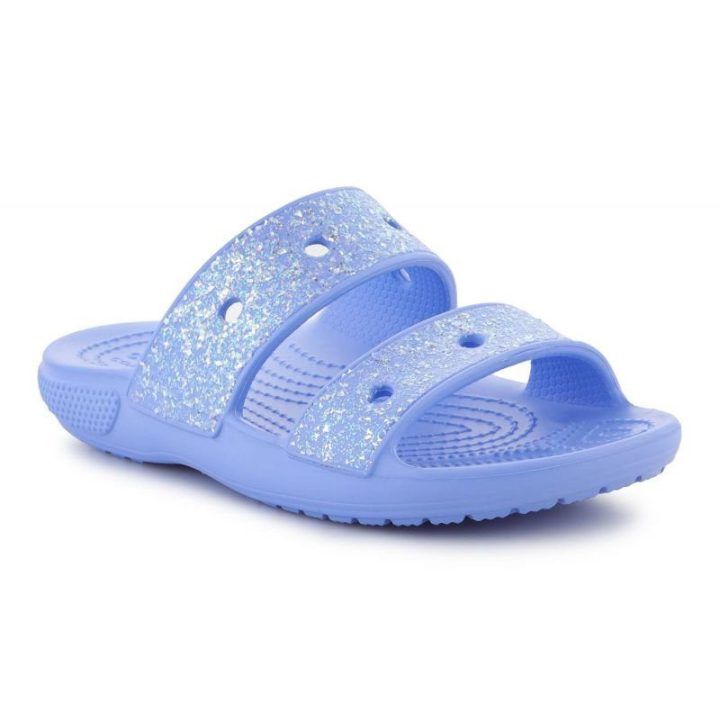 Vaikiškos basutės su blizgučiais Crocs Classic Glitter