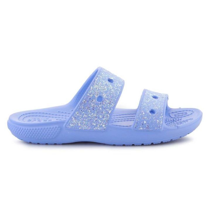 Vaikiškos basutės su blizgučiais Crocs Classic Glitter