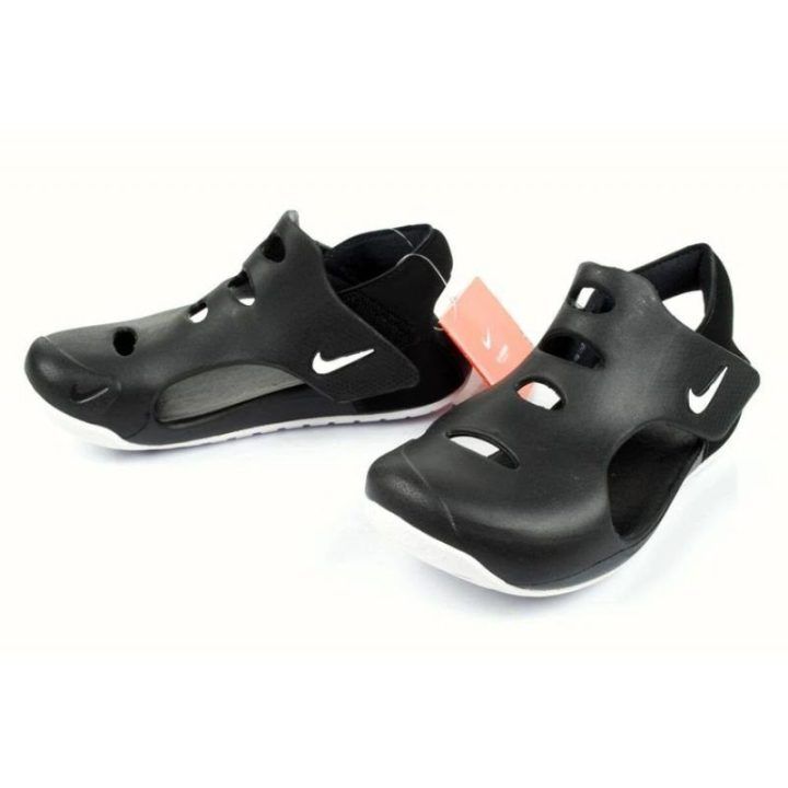 Vaikiškos basutės su lipukais Nike Sunray Protect 3 PS, juodos