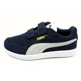 Vaikiški sportbačiai su lipukais Puma Icra Trainer, tamsiai mėlyni
