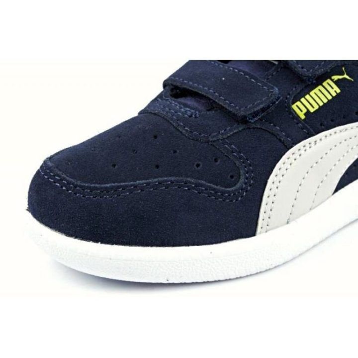 Vaikiški sportbačiai su lipukais Puma Icra Trainer, tamsiai mėlyni