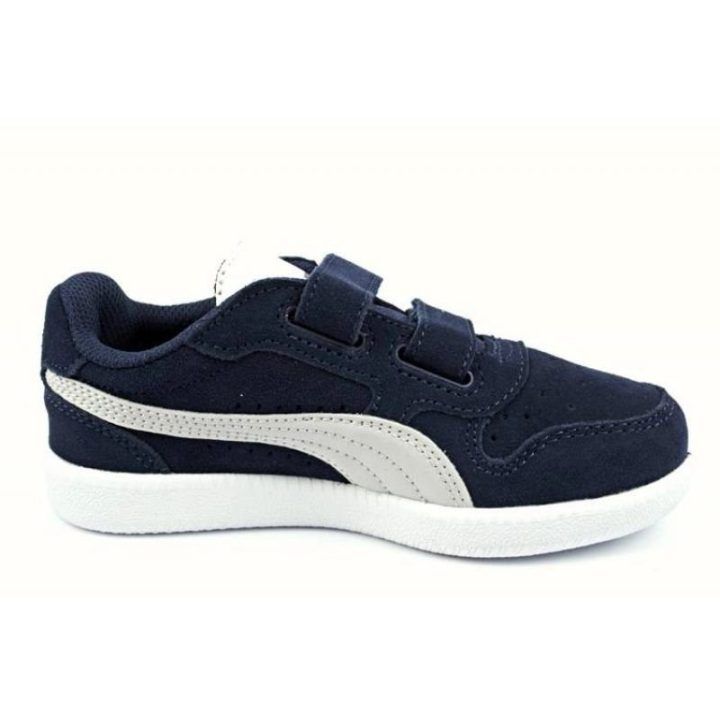 Vaikiški sportbačiai su lipukais Puma Icra Trainer, tamsiai mėlyni