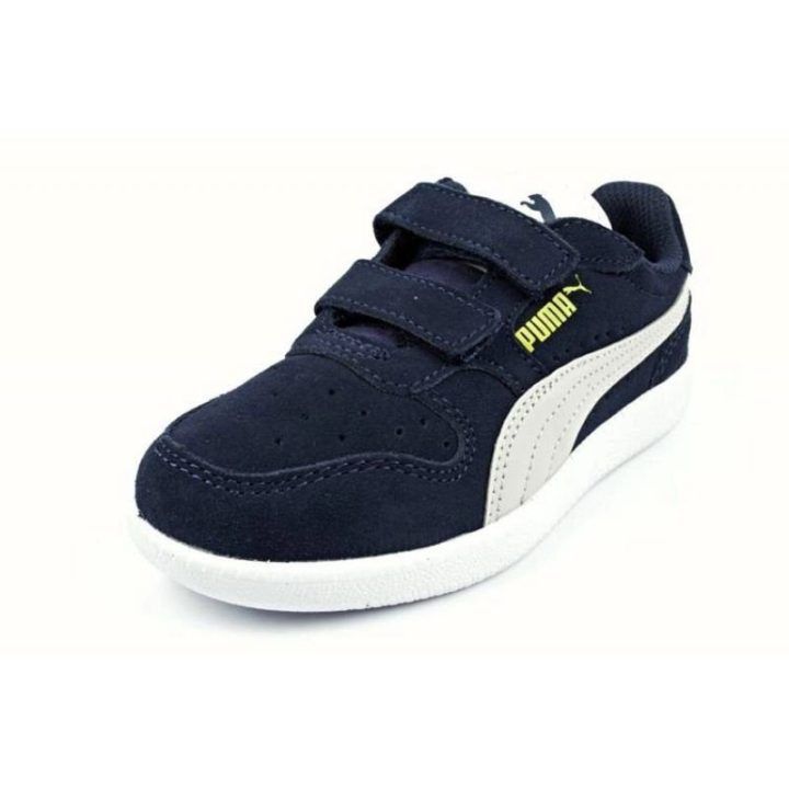 Vaikiški sportbačiai su lipukais Puma Icra Trainer, tamsiai mėlyni