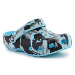 Vaikiškos klumpės su kamufliažo raštu Crocs Classic Spray Camo