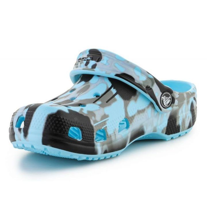 Vaikiškos klumpės su kamufliažo raštu Crocs Classic Spray Camo