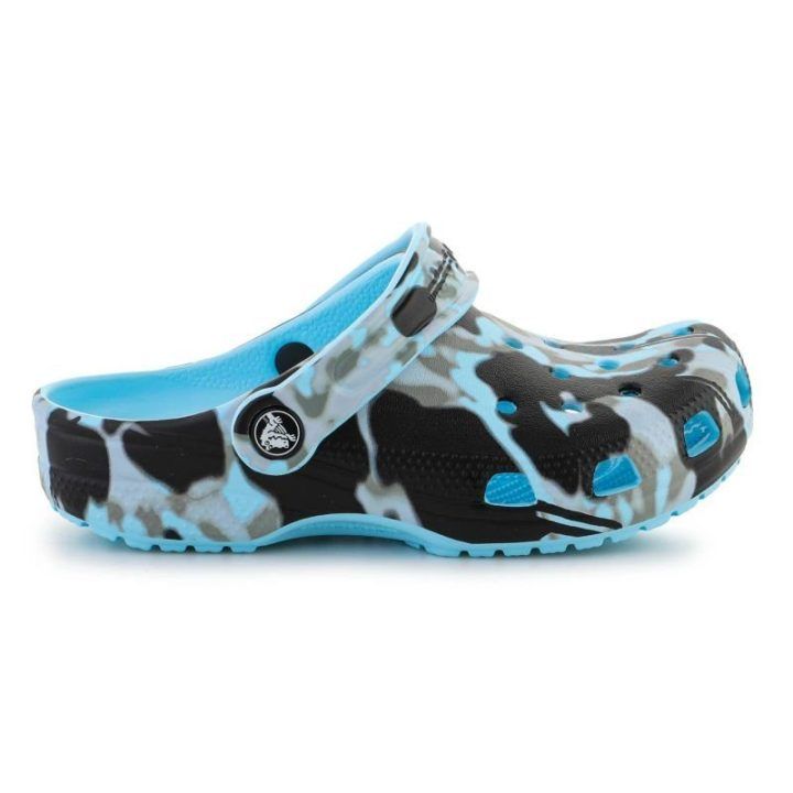 Vaikiškos klumpės su kamufliažo raštu Crocs Classic Spray Camo