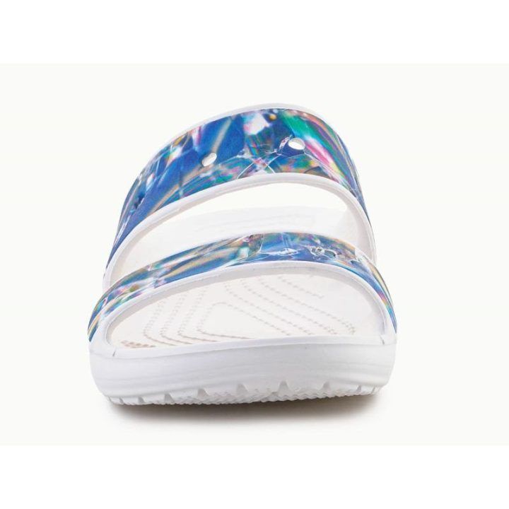 Moteriškos šlepetės Crocs Classic Hyperreal, mėlynos