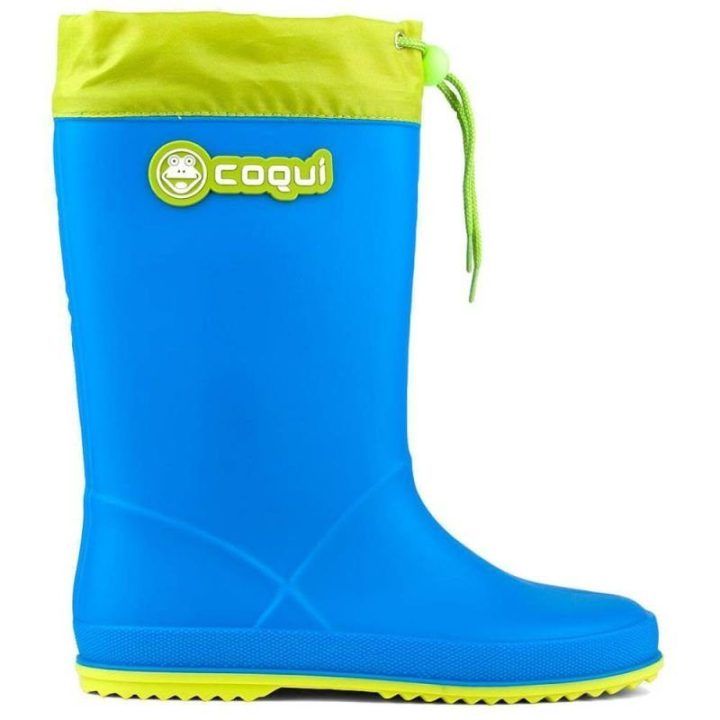 Vaikiški guminiai batai su virvele COQUI Rainy Collar