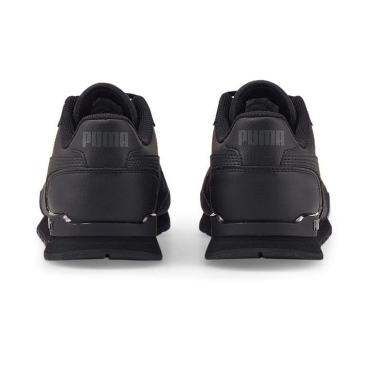 Vaikiški sportbačiai su raišteliais Puma St Runner v3 L, juodi