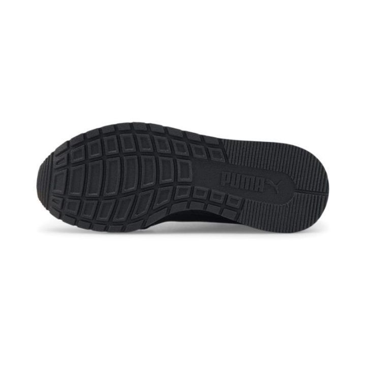 Vaikiški sportbačiai su raišteliais Puma St Runner v3 L, juodi