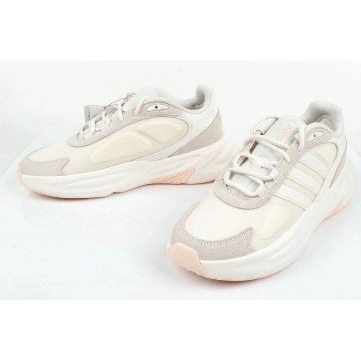 Moteriški sportbačiai su raišteliais adidas Ozelle, rožiniai