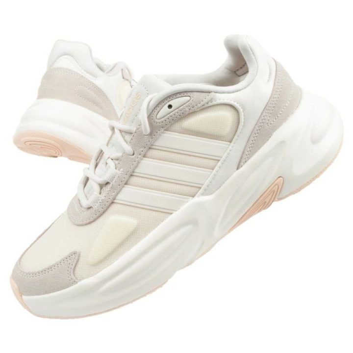Moteriški sportbačiai su raišteliais adidas Ozelle, rožiniai