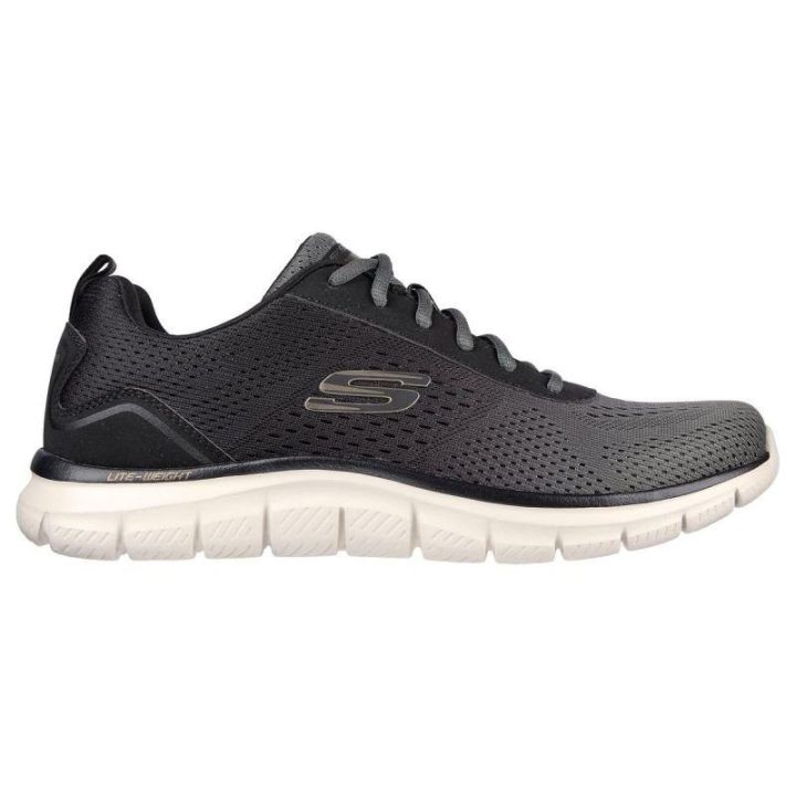 Vyriški sportbačiai su „Memory Foam“ vidpadžiu Skechers Track – Ripkent, chaki