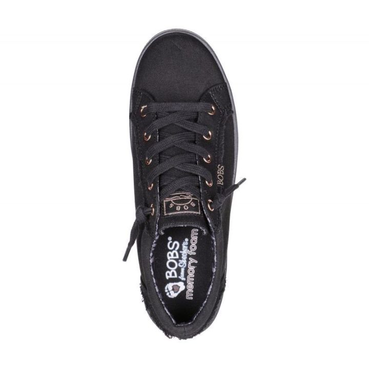 Moteriški sportbačiai Skechers BOBS B Extra Cute, juodi