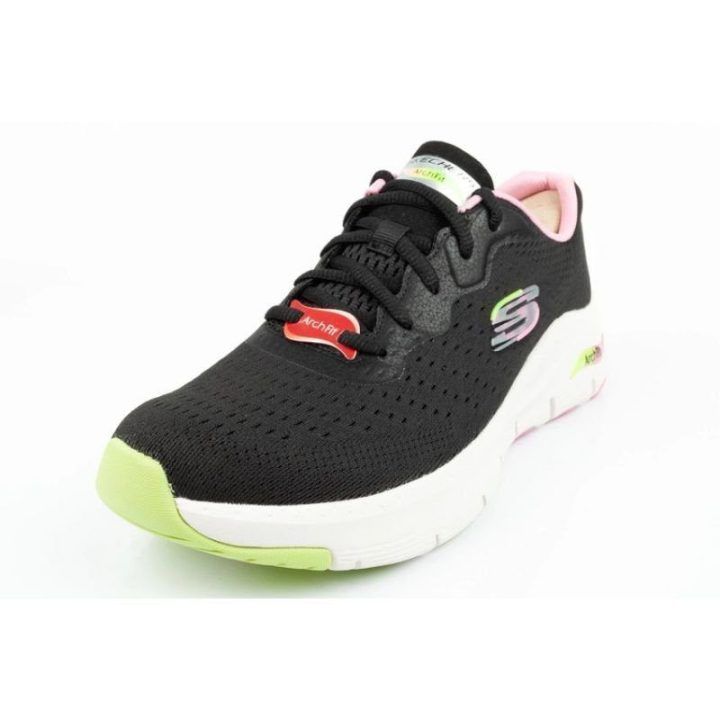 Moteriški sportbačiai Skechers Arch Fit, juodi