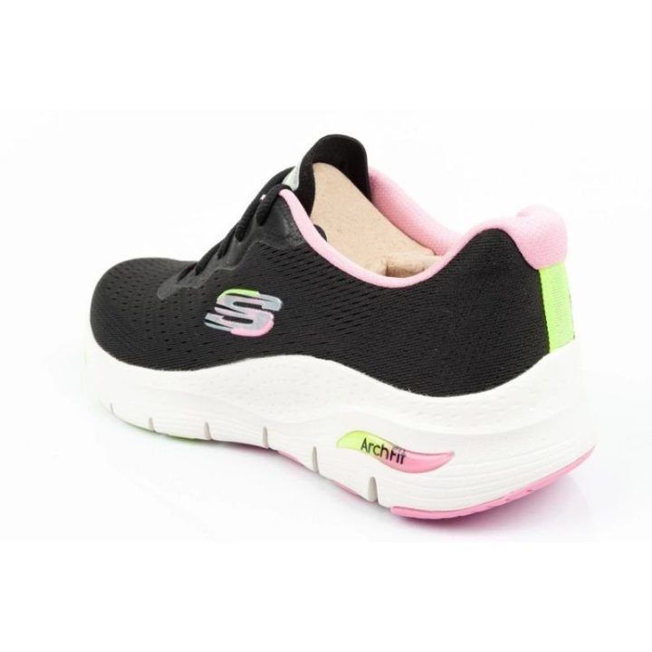 Moteriški sportbačiai Skechers Arch Fit, juodi