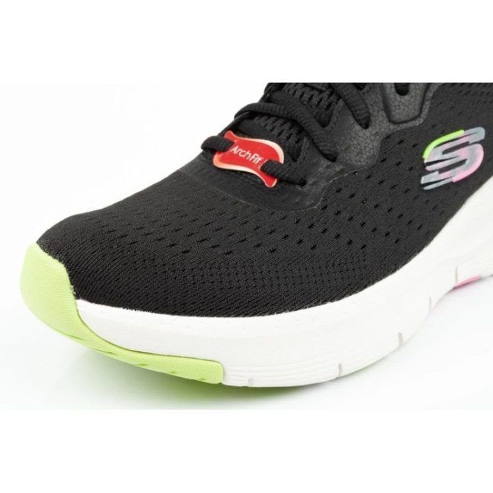 Moteriški sportbačiai Skechers Arch Fit, juodi