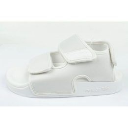 Basutės su reguliuojamu užsegimu adidas Adilette, baltos