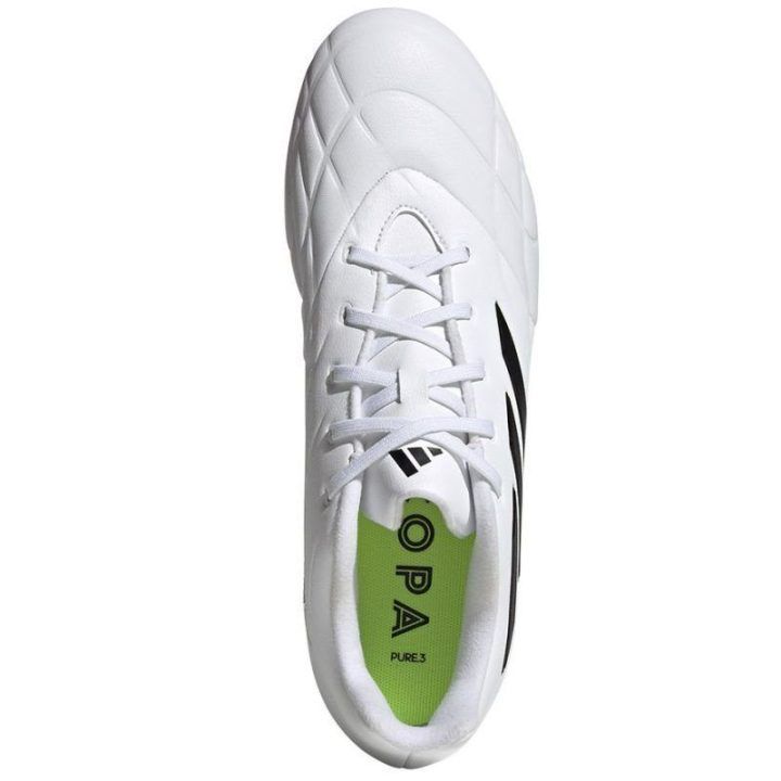 Vyriški futbolo bateliai FG adidas Copa Pure.3, balti