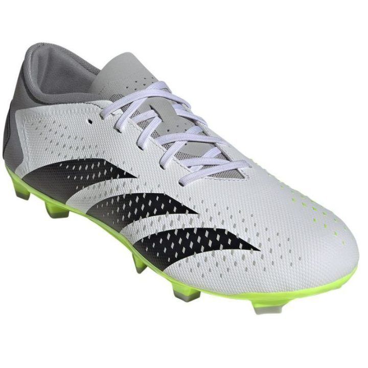 Vyriški futbolo bateliai adidas Predator Accuracy.3 L FG, balti