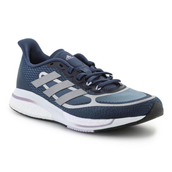 Moteriški bėgimo bateliai adidas Supernova +, tamsiai mėlyni