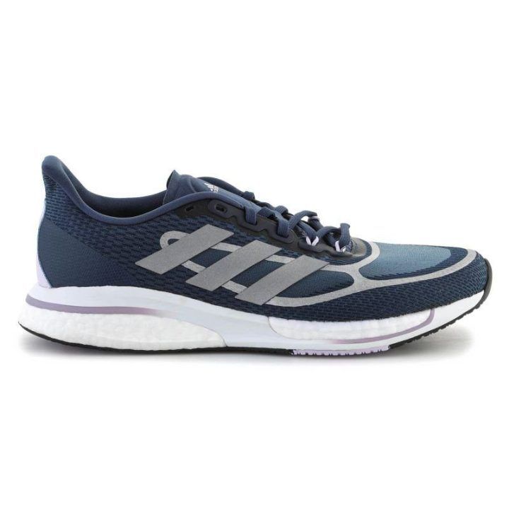 Moteriški bėgimo bateliai adidas Supernova +, tamsiai mėlyni