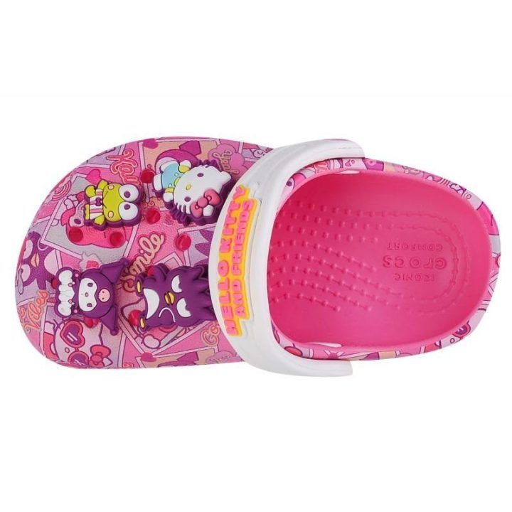 Vaikiškos klumpės Crocs Hello Kitty and Friends, rožinės