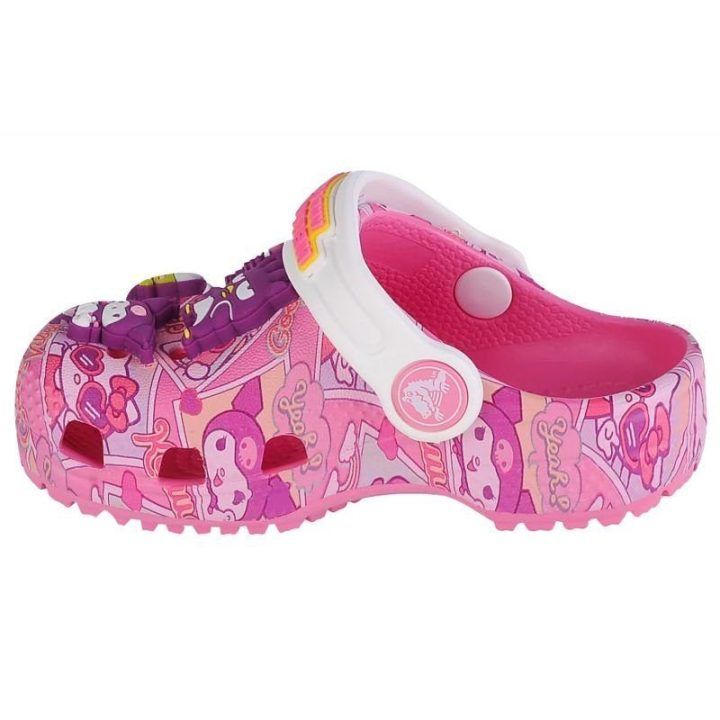 Vaikiškos klumpės Crocs Hello Kitty and Friends, rožinės