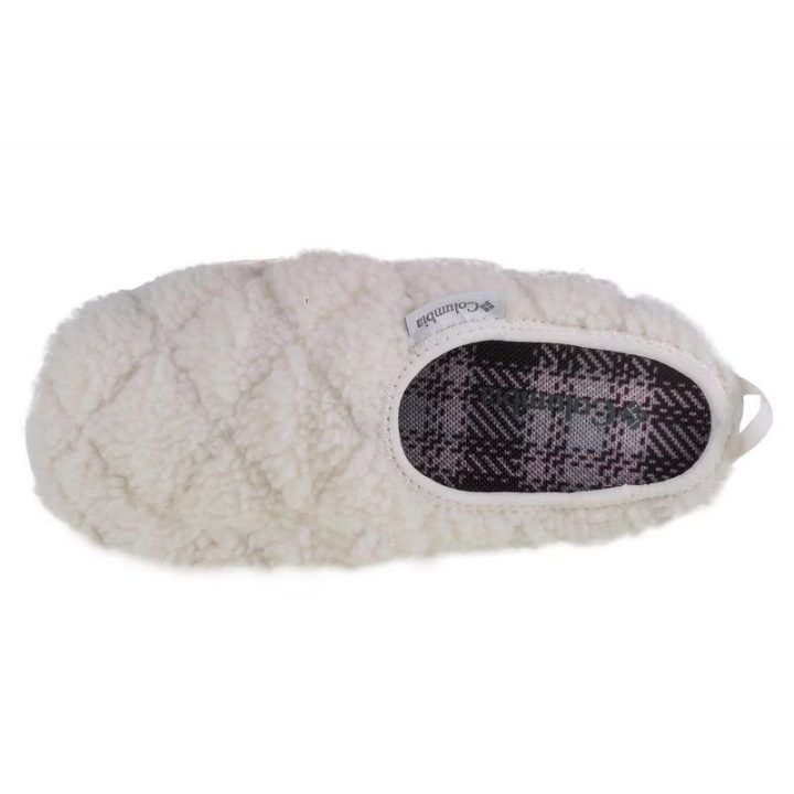 Moteriškos įspiriamos šlepetės Columbia Cozy Cabin Omni-Heat, baltos