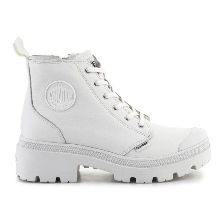 Moteriški odiniai aulinukai Palladium Pallabase Leather, balti