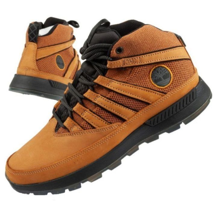 Vyriški odiniai žygio batai Timberland Euro Trekker, rudi