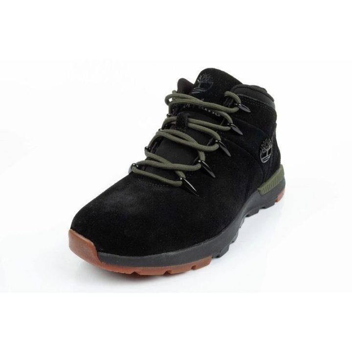 Vyriški odiniai žygio batai Timberland Lace Up, juodi