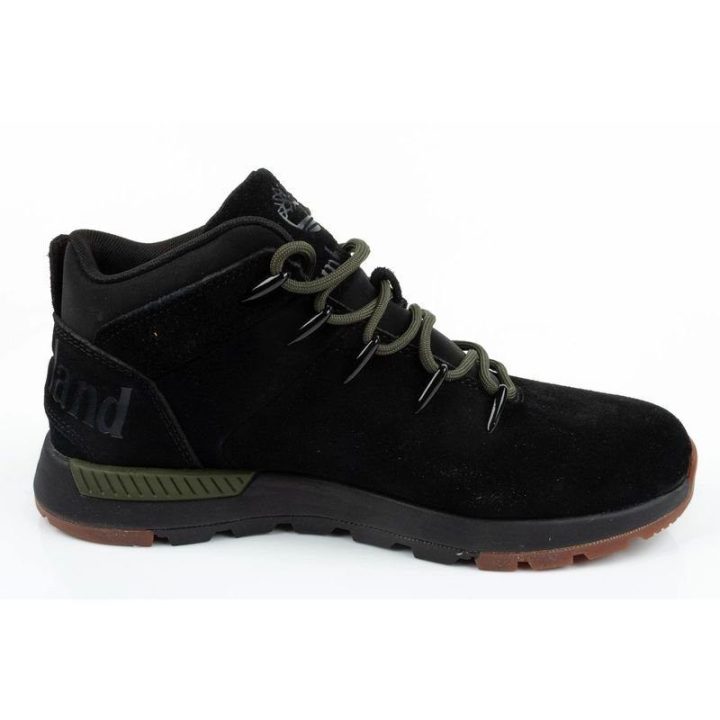 Vyriški odiniai žygio batai Timberland Lace Up, juodi