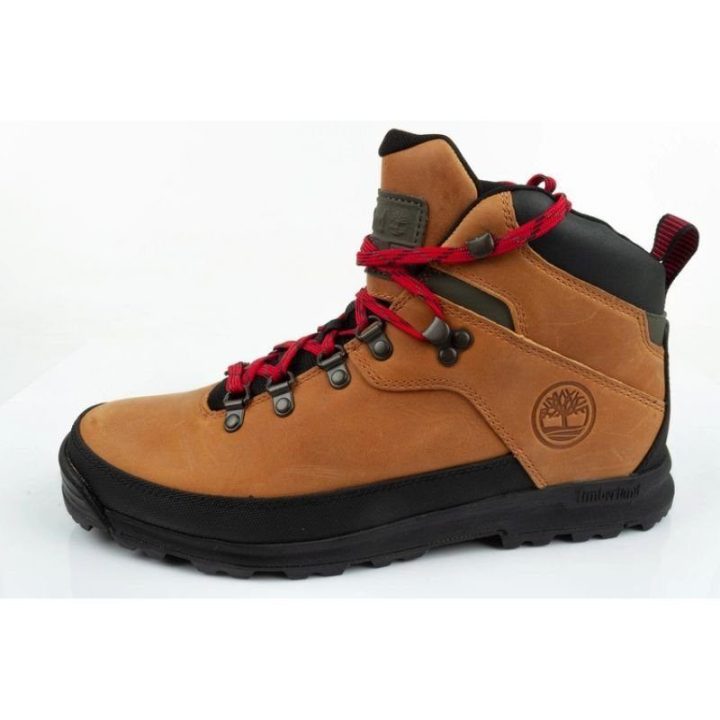 Vyriški odiniai žygio batai Timberland World Hiker Mid, rudi