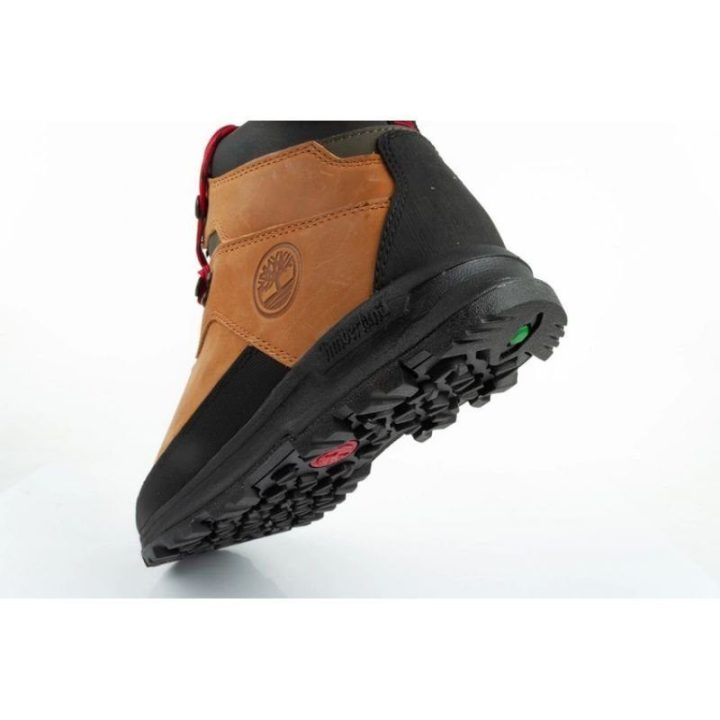 Vyriški odiniai žygio batai Timberland World Hiker Mid, rudi