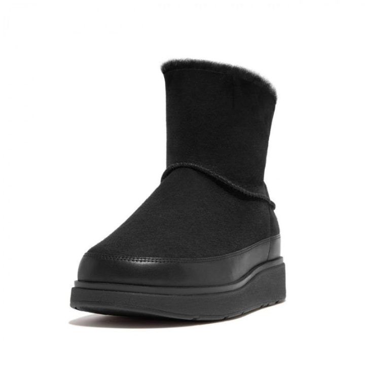 Moteriški avikailiniai aulinukai FitFlop GEN-FF, juodi