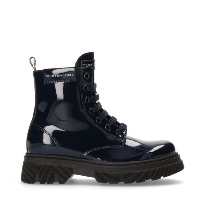 Moteriški aulinukai su raišteliais Tommy Hilfiger, juodi