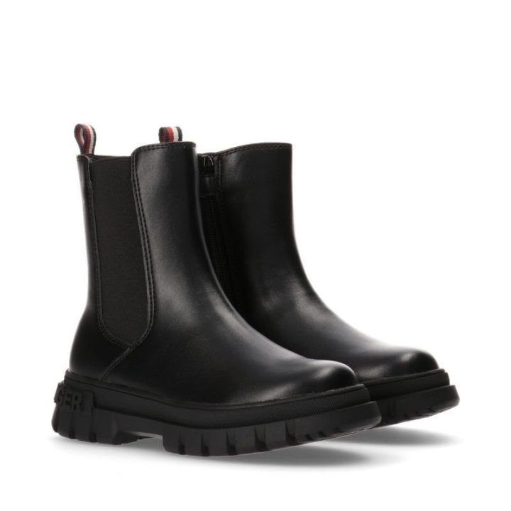 Moteriški odiniai aulinukai su storu padu Tommy Hilfiger, juodi