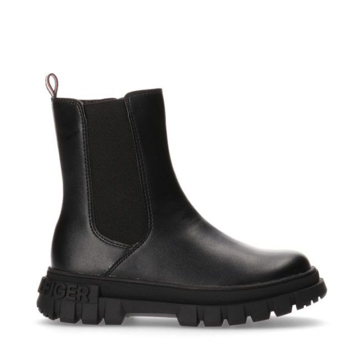 Moteriški odiniai aulinukai su storu padu Tommy Hilfiger, juodi