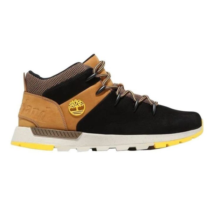 Vyriški sportbačiai Timberland Sprint Trekker Mid, juodi ir rudi