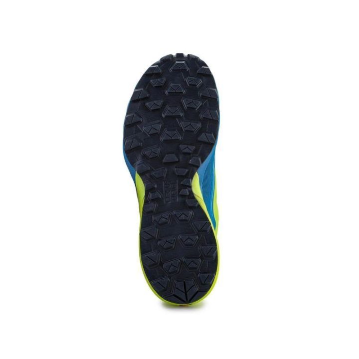 Vyriški bėgimo bekele bateliai Dynafit Ultra 50 GTX, žali ir mėlyni