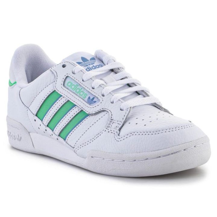 Moteriški laisvalaikio batai adidas Continental 80 Stripes, balti