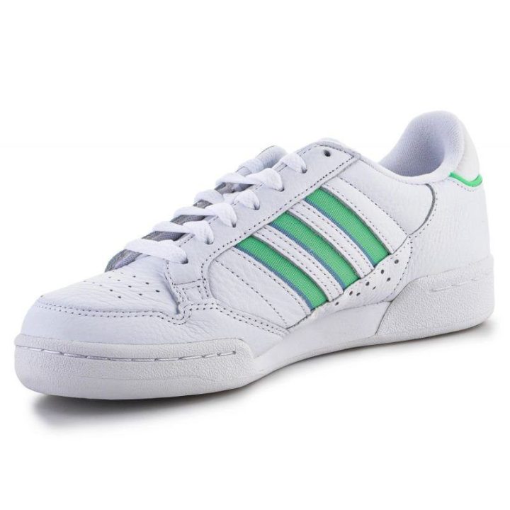 Moteriški laisvalaikio batai adidas Continental 80 Stripes, balti